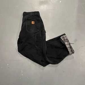 Carhartt Black Carpenter Pants 36x32